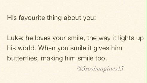5sosimagines15's tweet photo. #5sospreferences
His favourite thing about you http://t.co/RyKcm2Zh0t
