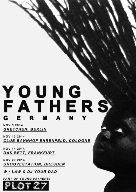 ninjatuneDE's tweet photo. VERLOSUNG || Tickets für @Youngfathers in #Köln und #FFM. Retweet um teilzunehmen! @bhfehrenfeld #DasBett #Plot27 http://t.co/mQI5CxtJdm