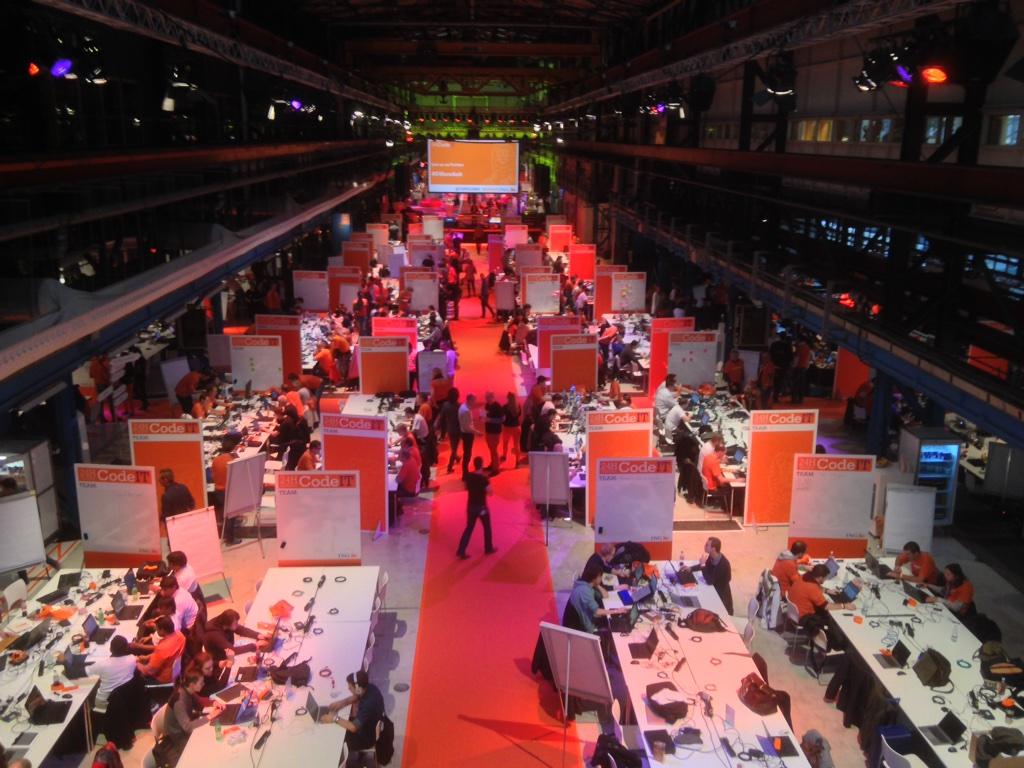 PBStigt's tweet photo. The #24hcodeit has started!! http://t.co/80kwOauAvI