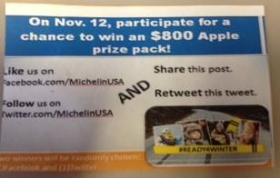 pamkees's tweet photo. See picture attached! @MichelinUSA #thebesttires #bibendum http://t.co/JBakPpzHhU