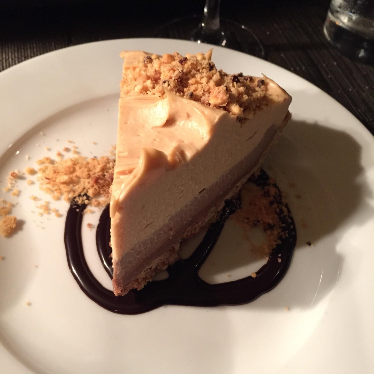 NPHFoodPorn's tweet photo. Cochon, NOLA: peanut butter pie. Rich, dense, tasty. Much like me. @CochonDining http://t.co/KQm1TsoXOm