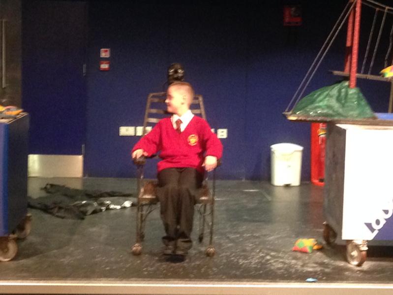 Brendan on a seat of nails!!