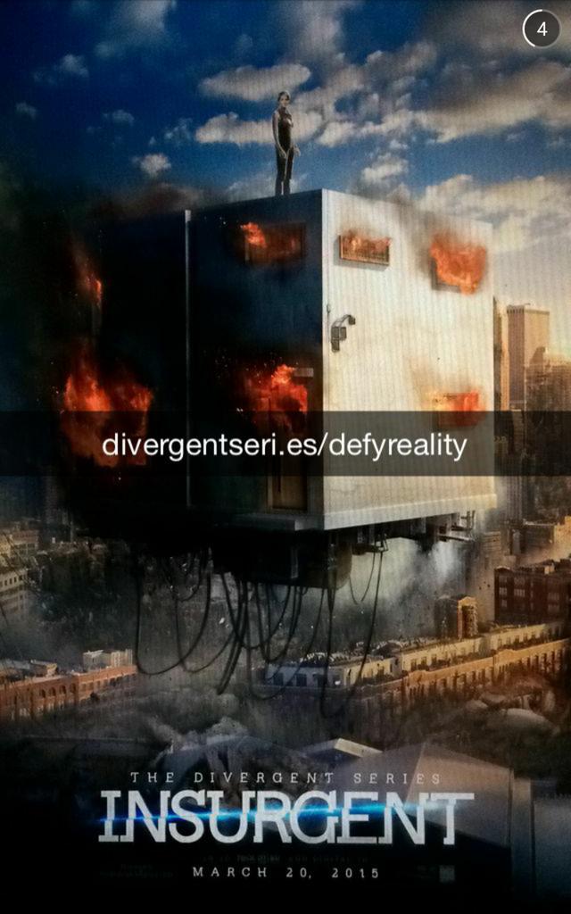 FourTrisBR's tweet photo. Divergentseries acabou de colocar no snap 😱 http://t.co/QkXOK4QKCT