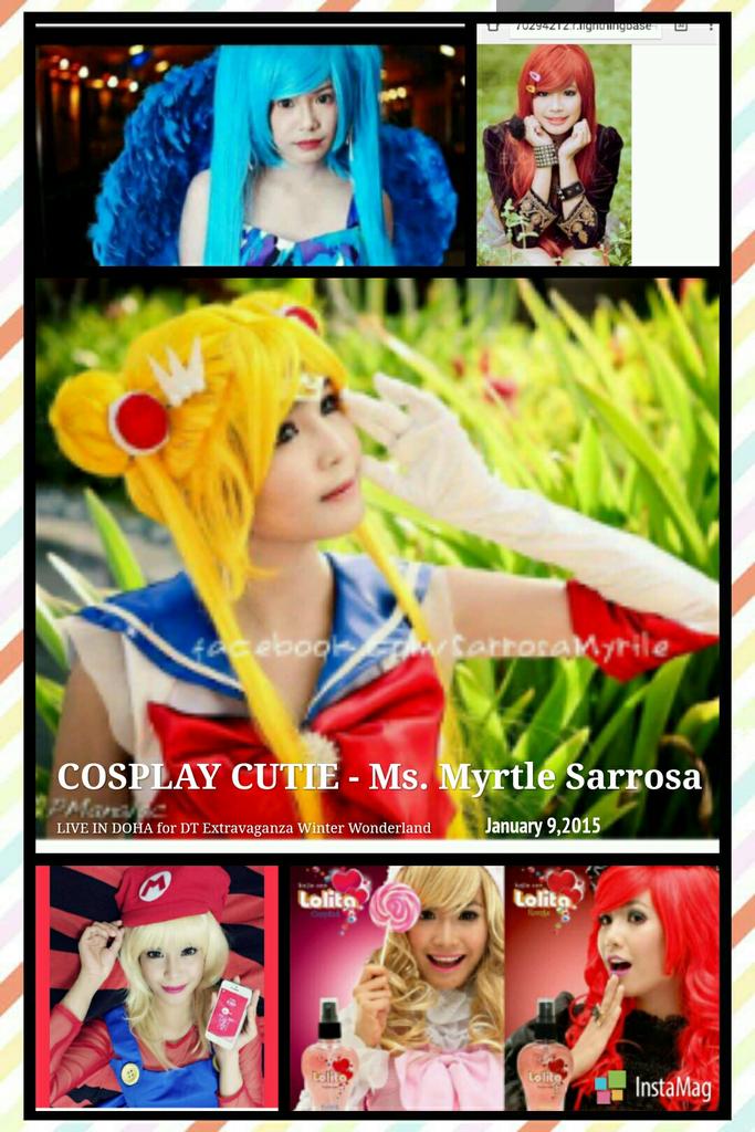 DTTalents's tweet photo. with the #cosplaycutieee #myrtlesarrosa #liveindoha #january92015 #withjadine http://t.co/e0MNFoch1c