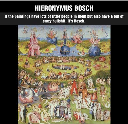 #FlemishRenaissance  What kind of drugs was Bosch on?