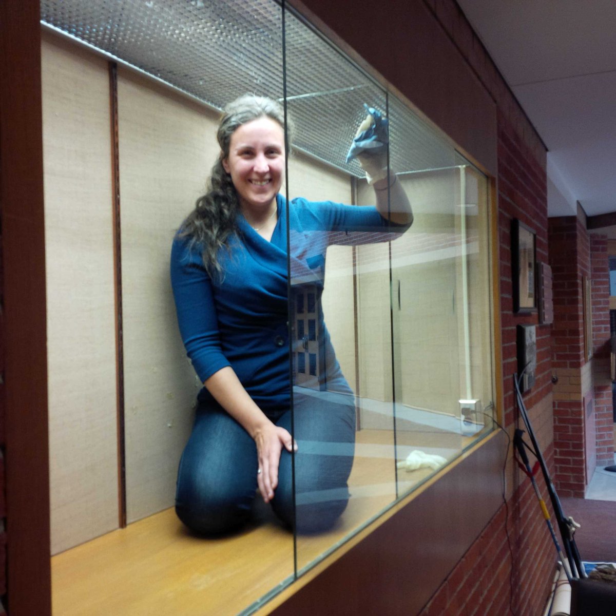 Field Centre Staff at CBO - new displays to come...