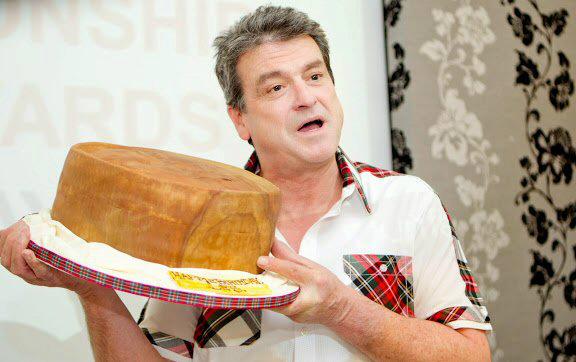 Happy Birthday Les McKeown. Thanks for judging yesterdays World Scotch Pie Championships at Carnegie Conf Centre. 