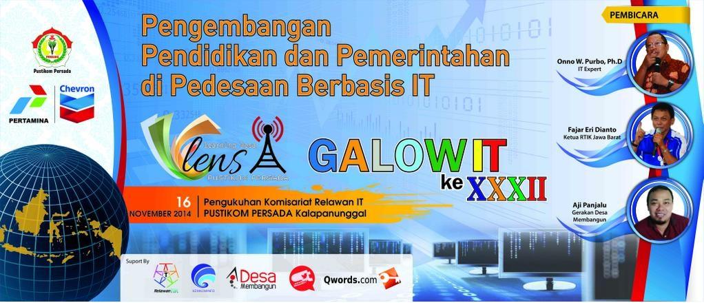 acara @galowIT XXXII akan dihadiri oleh pengajar dan 25% desa sekitar sukabumi cc <a href="/desamembangun/">Desa Membangun</a> <a href="/AjiPanjalu/">Aji Panjalu</a>