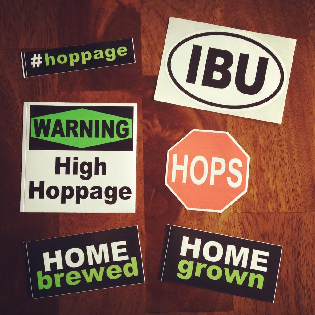 hoppage's tweet photo. Got a #BeerSticker collection? Add a couple of these #hoppy stickers from http://t.co/wOqQ2DzANN #ibu #hops #hoppage http://t.co/JplLWO7Z0B