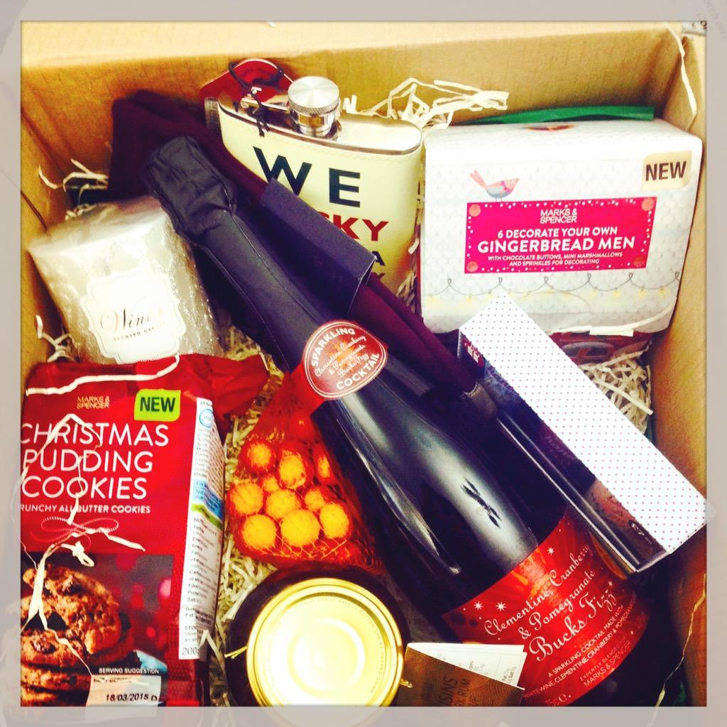 Lovely Xmas M&amp;S goodies from <a href="/GraylingSouth/">Grayling Southampton</a> today #feelingfestive