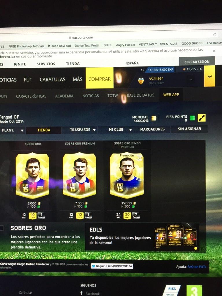 UT_monedas's tweet photo. Primer Ganador de 250.000 monedas @cristianfenoll http://t.co/FVCM2haGwc