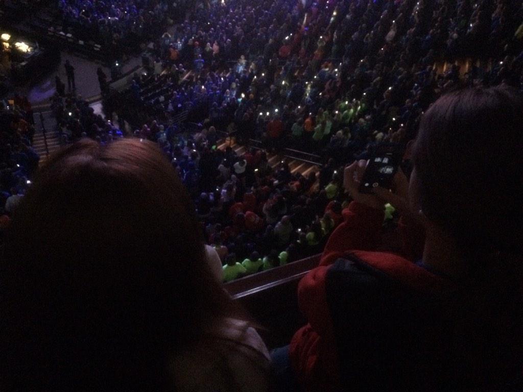 CRLEOCLUB's tweet photo. Students recording @thebandperry at @weday #WeDay http://t.co/O01UpEIezv