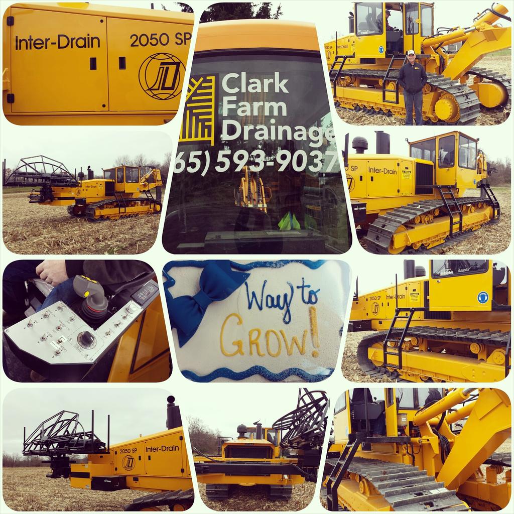 rastlinfan's tweet photo. Congrats to @ClarkFarmDrain.Their new Inter-Drain 2050sp made it to the yard today!!#watermanagement #prinsco #agtile http://t.co/PjVLCPxuVv