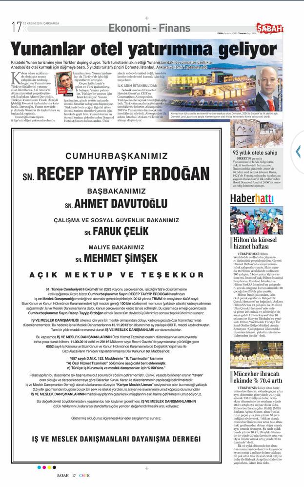 Sayin Bakanımızın özel hizmet tazminatınin %150 sinin tamamını verilmesini  istiyoruz <a href="/csgbfarukcelik/">Faruk Çelik</a>