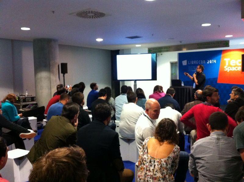 OpenExpoEurope's tweet image. Una muestra de nuestro paso por @librecon #librecon #librecon2014