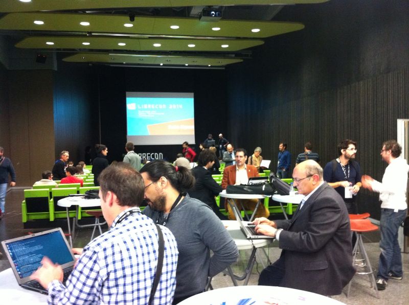 OpenExpoEurope's tweet image. Una muestra de nuestro paso por @librecon #librecon #librecon2014