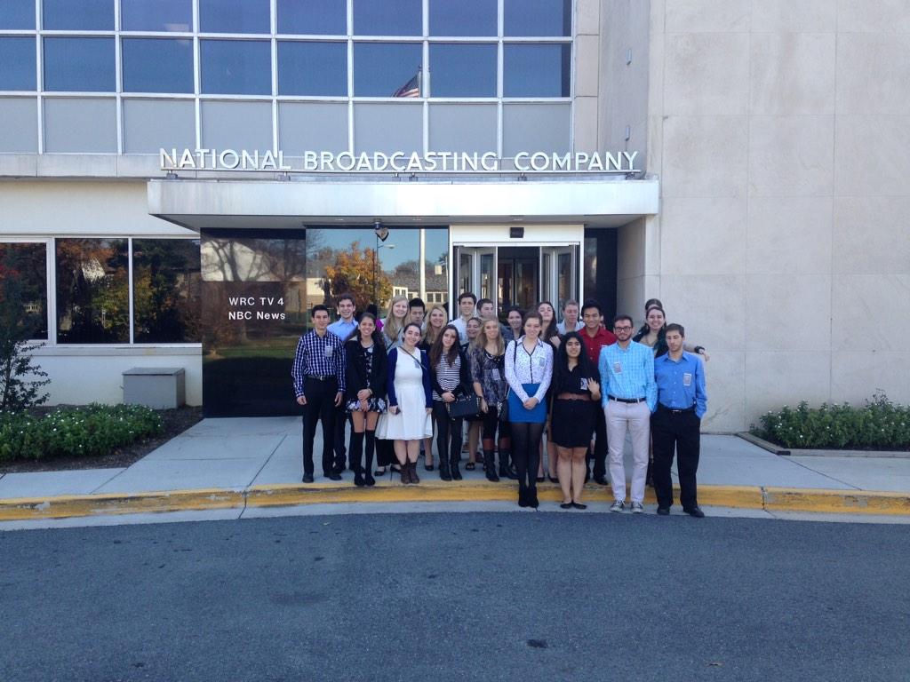 AUMediaUC's tweet photo. Got to take a look behind the scenes at @nbcwashington today. Thanks for the fantastic tour! @AmericanUC #UCLabday http://t.co/TjLglWVTh2