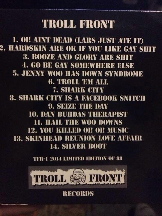 El_Inglesito's tweet photo. New #Trollfront cd just pressed. http://t.co/g0LFGTYNcQ