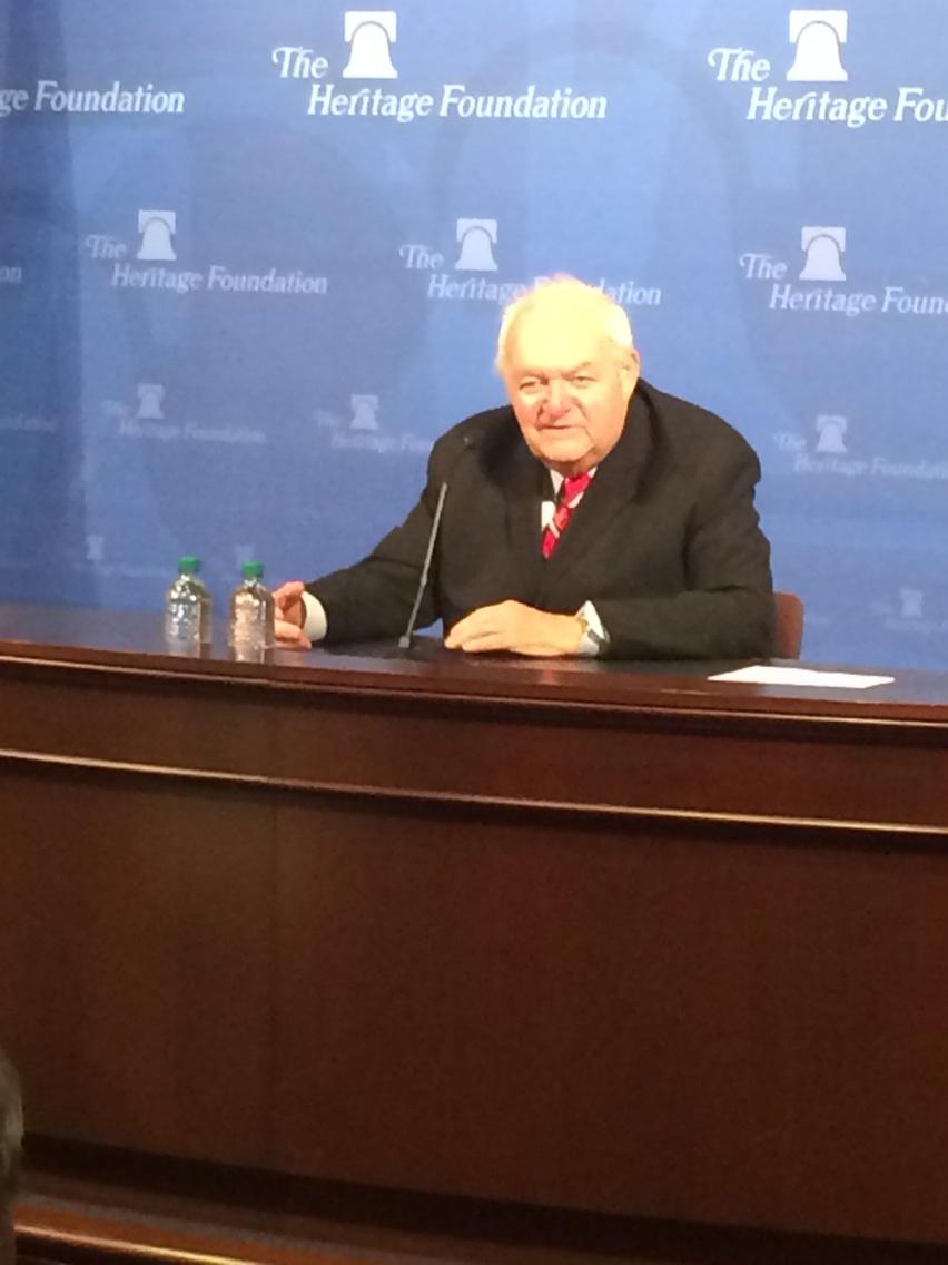 A pleasure to take questions from such an insightful crowd. <a href="/Heritage/">Heritage Foundation</a>