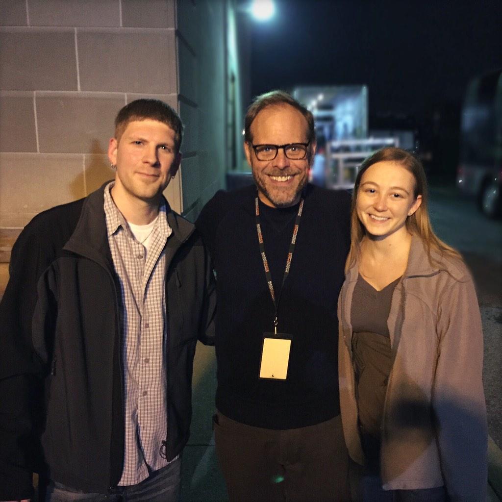 8rnwhite8's tweet photo. Thank you @altonbrown for an amazing show, and taking time for your fans afterward! http://t.co/CGi0Ha2Oka