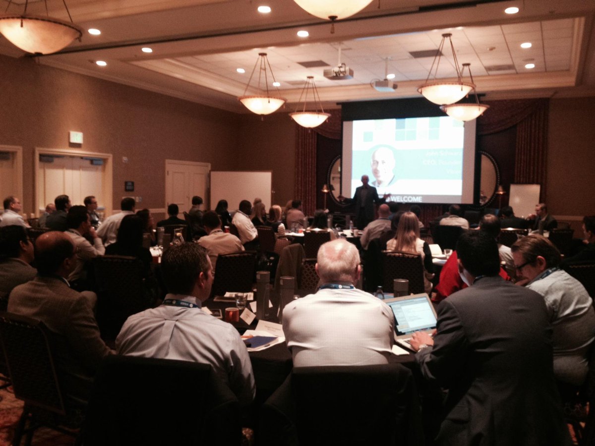 CEO John Schwarz kicks off Visier Customer Forum! #hr #analytics