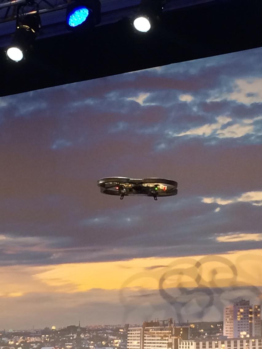 NicolaLeske1's tweet image. SAP uses drone to demonstrate the power of HANA at #SAPSelect #IoT