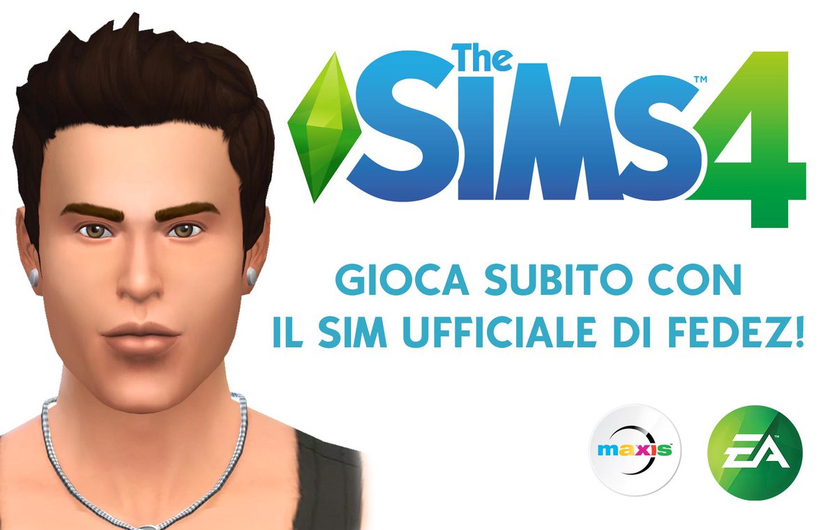 Fedez's tweet image. Toh dove sono finito! Mi trovate nella Galleria di The Sims 4! bit.ly/Fedez-TheSims4  @EAitalia