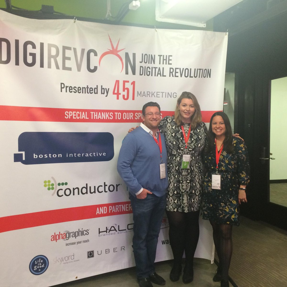 Conductor's tweet photo. We had a great time at #digirev14! Thanks for the great event, @DigiRevCon. http://t.co/6A2JdDJMxf