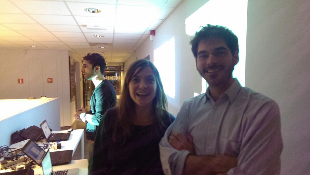 @Medor_mag en coulisses avant sa présentation au #cafenll #crowdfunding