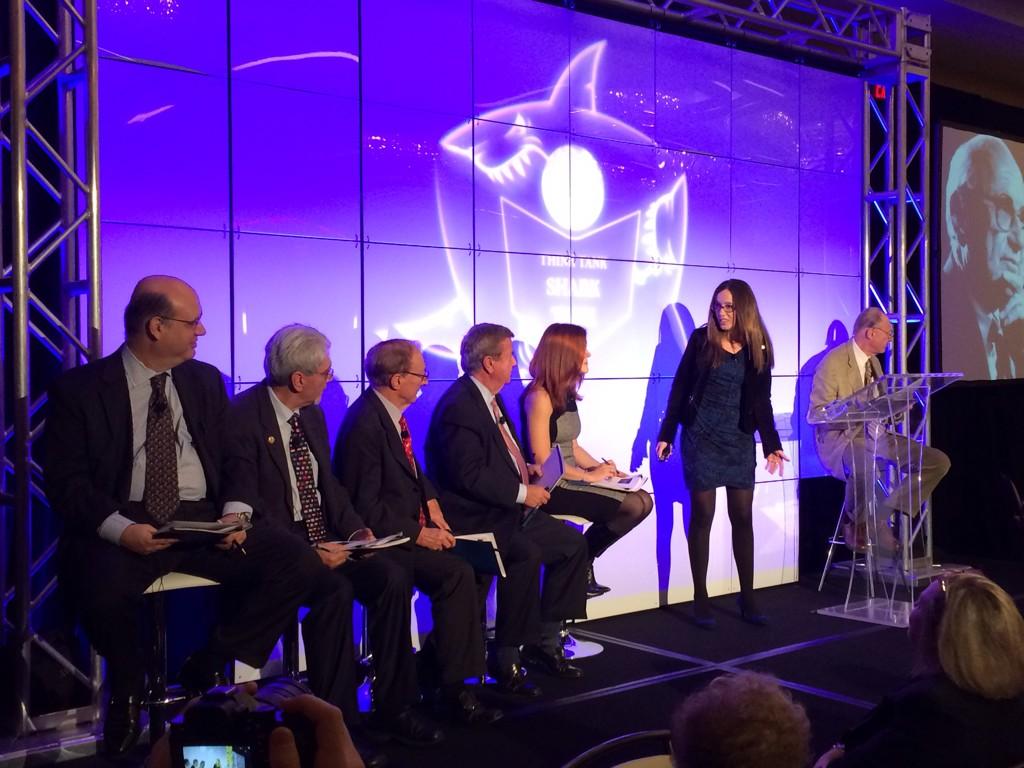 isaby's tweet photo. The @AtlasNetwork #ThinkTankSharkTank at #LFFD14 is underway! http://t.co/9AgNB8LQX5