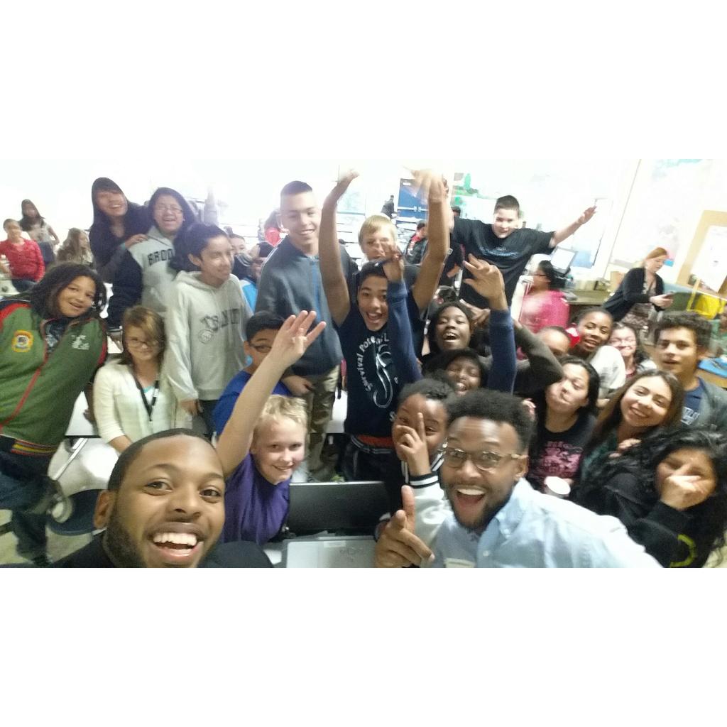 Sankofaedu's tweet photo. "@JohnKornegay: @Sankofaedu Berryhill Middle School was mad real @King_Mentality http://t.co/H6o5HyIQZ8"