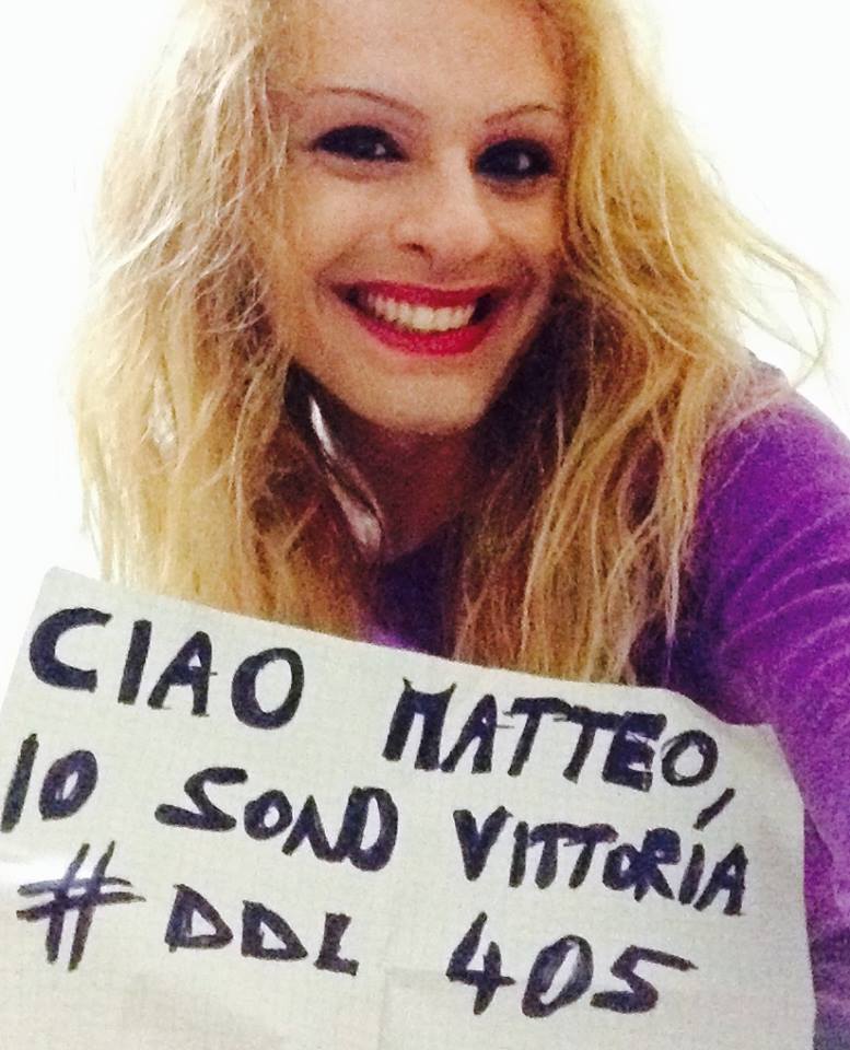ddl405's tweet photo. "Non dobbiamo diventare carne da macello soltanto per ricevere un pezzo di carta dallo Stato. #ddl405 http://t.co/XKnwU0ROOn