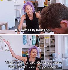 ThePetiteShop's tweet image. "It's not easy being 5' 1". There is an entire world up there that I don't even know about." ~@nicolerichie