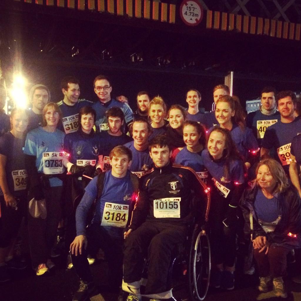 Great night for a great cause #RunInTheDark