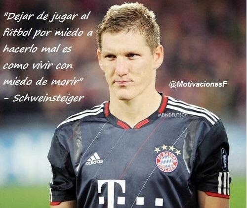 MotivacionesF's tweet photo. Bastian Schweinsteiger. http://t.co/Lizt881vtI