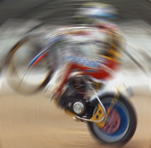 UprightSpeedway's tweet photo. Not only is it a #BlurredMemory, it's also a #WheelieWednesday photo. But #WhoIsHe? http://t.co/j42r2JS6KI