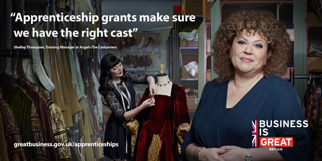 Apprenticeships's tweet photo. Businesses taking on their first apprentice can get a £1,500 grant and help with training. http://t.co/e8GwytUsfA http://t.co/7pp9kqiKbP