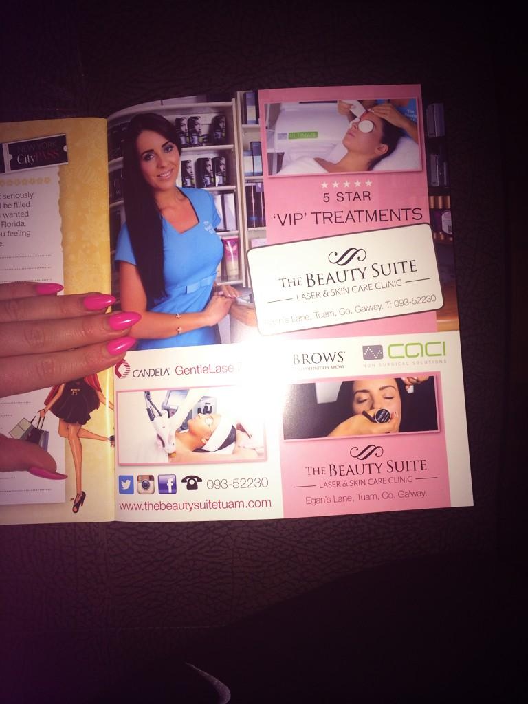 BeautySuiteTuam's tweet photo. Check out the inside back cover of @SoSueMe_ie it's us😍@BeautySuiteTuam @annaforde #sosueme http://t.co/6c7ZKY6Hdm
