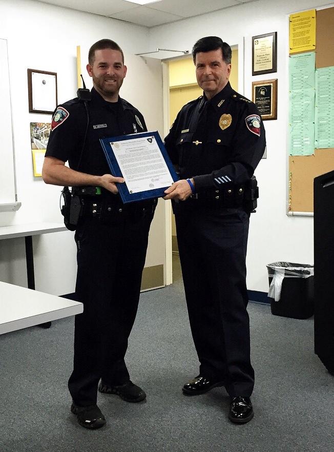 PPinesPD's tweet photo. Congratulations to Officer Michael Merrill, our #PPPD Officer of the 2nd Quarter! http://t.co/BOvJcq9j59