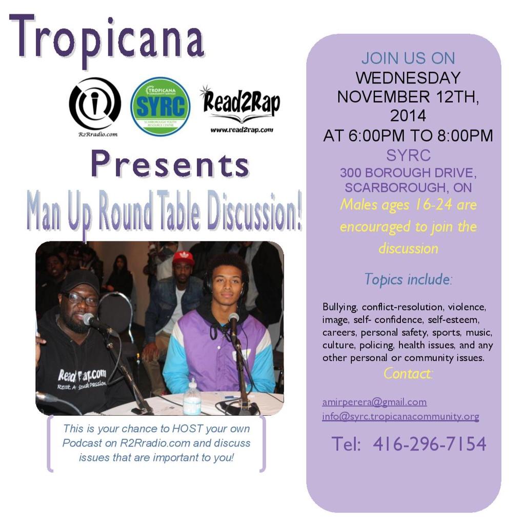 Read2RapMusic's tweet photo. Today come join us at SYRC - 300 Borough Drive, Inside STC #ManUp #SYRC #Read2Rap http://t.co/dYca8VeKZk