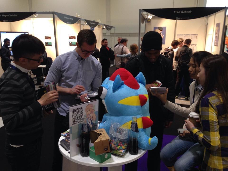 NETANGames's tweet image. First day @Apps_World ！
#NETAN #TinyGemHunter