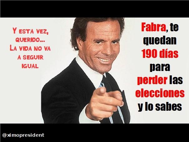 VolemMes2019's tweet photo. Esta es una primera advertencia para #FabraIncapaz...Nada será igual con la #GarantiaDeCanvi de #XimoPresident http://t.co/MlqMjkChr6
