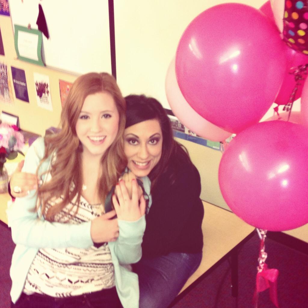 Lexforprez's tweet photo. Mrs. Bloomstine is voting for Alexa are you? http://t.co/d96NhzMxAZ