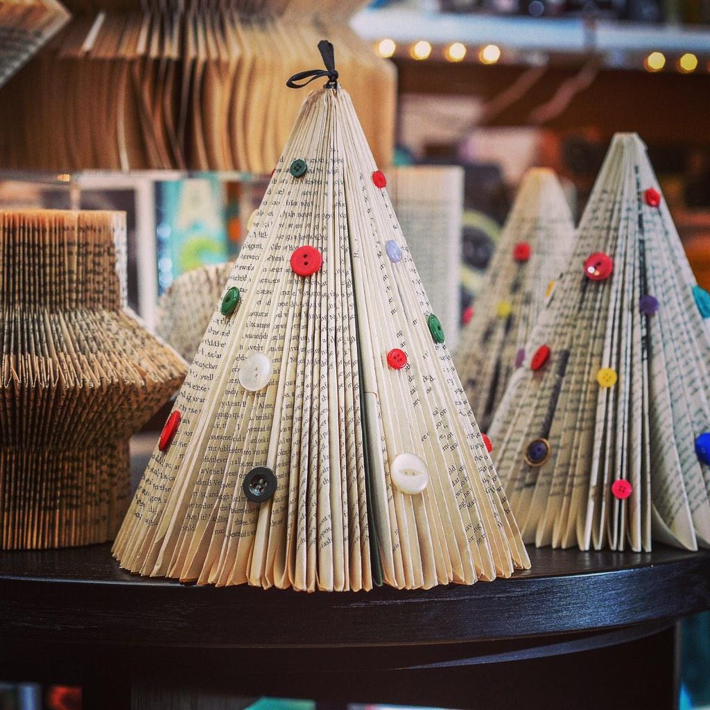 BuftonKate's tweet photo. Evening #handmadehour are we all feeling festive yet? I've been busy making more #ChristmasTrees #handmadetweeter http://t.co/Ak7fYBlmVn