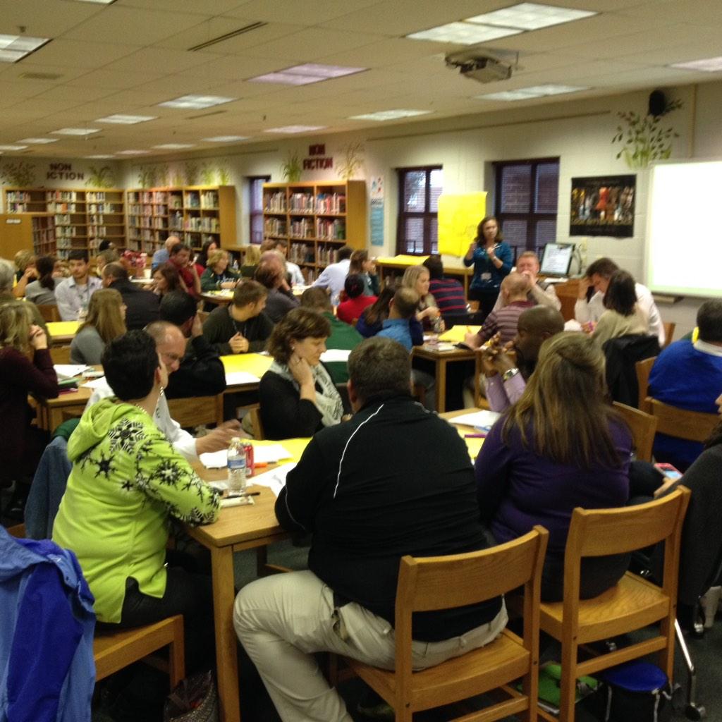 GregDun76159052's tweet photo. GHS Staff working hard on Thinking Strategies Workshop Model! Great work being done to improve instruction! http://t.co/R0zAjV08cN