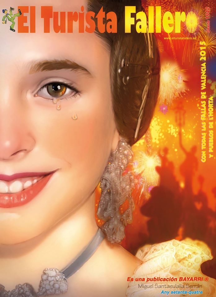 La nueva portada de El Turista Fallero 2015. Autor: Miguel Santaeulalia Serrán #fallas #falles