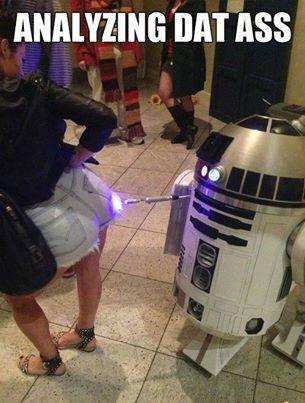 XxGeminiLover's tweet photo. "@2NrdyDrtyCrvy: #DatAss๐
#StarWars
#R2D2
#NerdyDirtyCurvy
@StarWarsPorn @Phatbootylove @AssPlanet http://t.co/72jTBoMyX7" -#BootyApproved