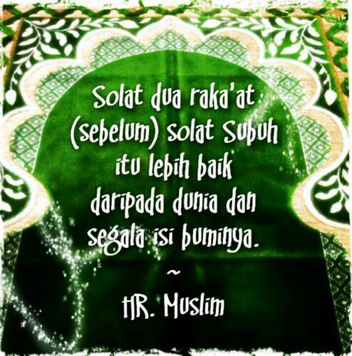 Time to prayer..