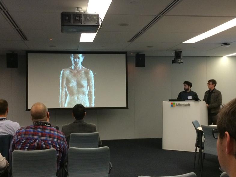 bikebodenberger's tweet image. Shit just got weird at #CreateTech @makeFakeLove