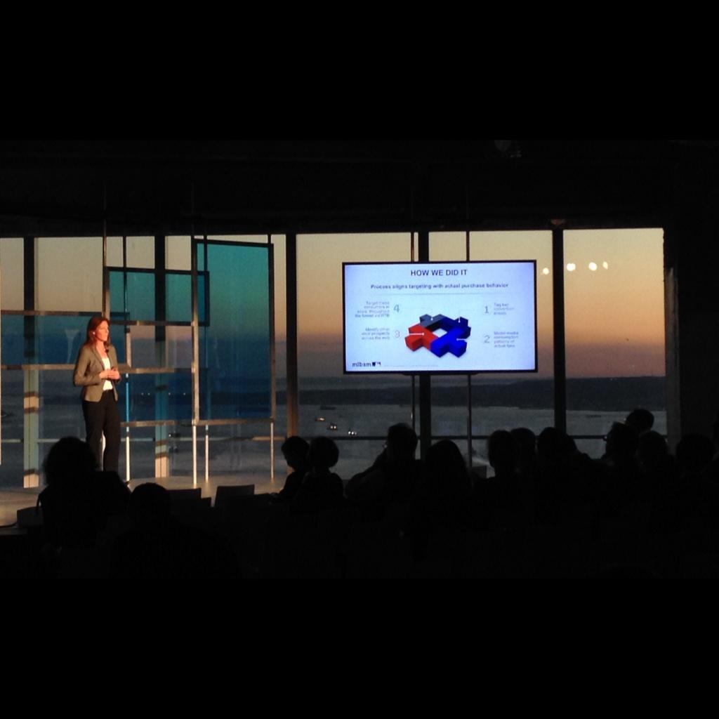 Quantcast's tweet photo. Data is key. It helps to identify more challenges. - Barbara McHugh, @MLBAM #SupernovaNY http://t.co/iNsSFKoWyg